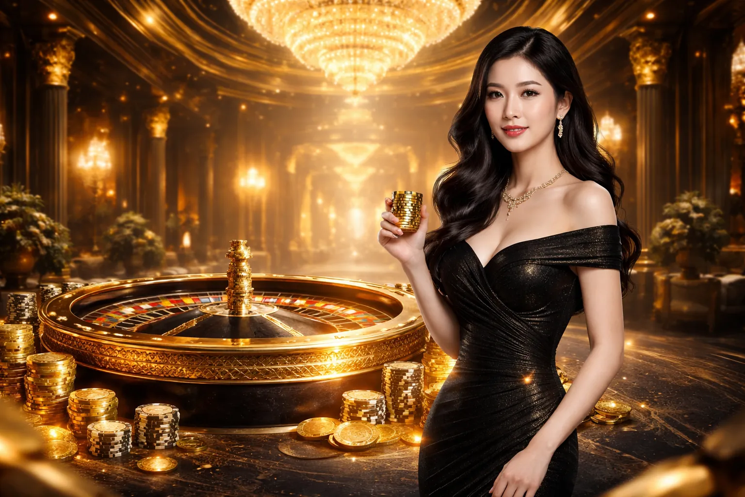 Hình ảnh chào mừng đăng ký tài khoản 68gb casino, với các yếu tố cá cược trực tuyến và tiền thưởng